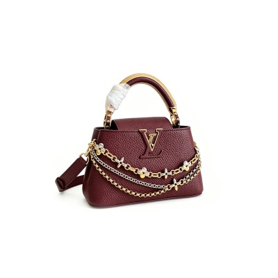 LOUIS VUITTON CAPUCINES EAST-WEST MINI M26345 (22*12*8cm)
